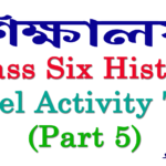 class six model activity task history part 5